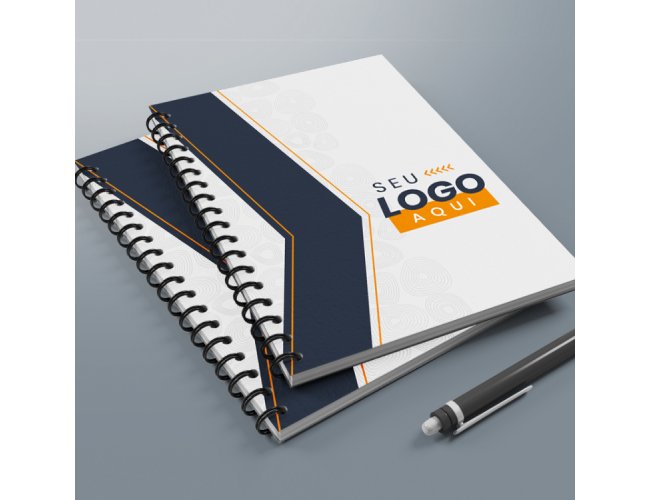 CADERNO IMPRESSO DIGITAL E MIOLO PERSONALIZADO