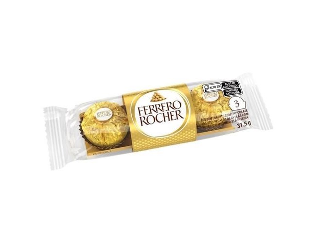 Bombom Ferrero Rocher 3 Unidades