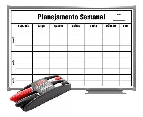 Quadro Planejamento Semanal