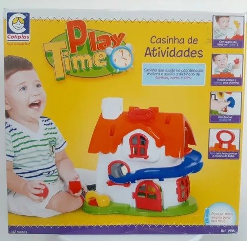 Casinha Play Time De Atividade