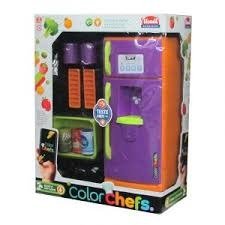 Color Chefs Kit Geladeira Com Som E Luz